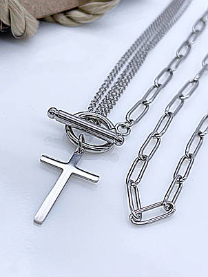 Ланцюжок Stainlees Steel Xuping родій, фото 2