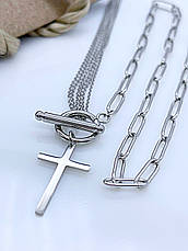 Ланцюжок Stainlees Steel Xuping родій, фото 4