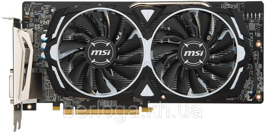 Відеокарта MSI Radeon RX 580 ARMOR 8G OC