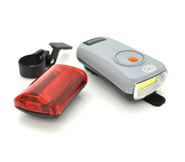 Велосипедна фара та стоп фара X-Balog BL-908 Gray, фото 1