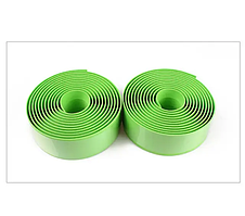 Обмотка для велосипедного керма із заглушками 2 штуки ЗЕЛЕНИЙ