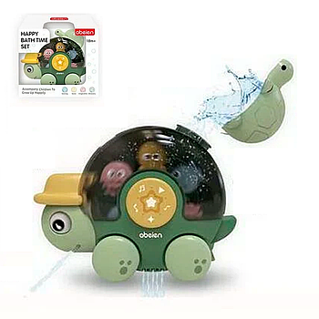 Іграшка для ванної Черепаха (млин, звук, пищалка, на колесах) 52050