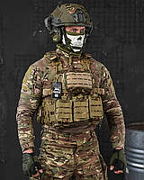 Тактическая плитоноска ATTACK хищник 4 точки быстрого сброса, Армейский разгрузочный жилет, Бронежилет ЗСУ