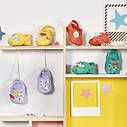 Взуття для ляльки BABY BORN - Сандалі зі значками (бузкові) 831809-2, фото 4