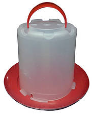 Вакуумна поїлка 8 л для птахів (курей, курчат, курчат, перепелів, індиків, бройлерів, качок, гусей).