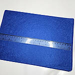 Фетр китайський 30х20 см синій, фото 5