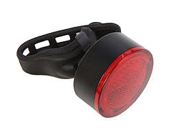 Ліхтар габаритный задний (круглый ободок) BC-TL5541A червоний LED, USB (червоний)