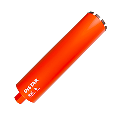 Якісне свердло алмазне Distar DDS-W 122X450X1 1/4 UNC RS6 : ∅ 120мм х 450мм, бетон армований