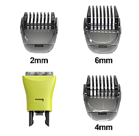 Насадки з тримером для Philips OneBlade QP6505 QP6510 QP6520 QP6530 QP6550 QP6620 QP6650 QP2520 QP2530 QP2521