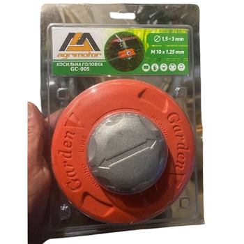 Косильна головка 1,5-3мм/M10*1,25мм GC-005 AGRIMOTOR