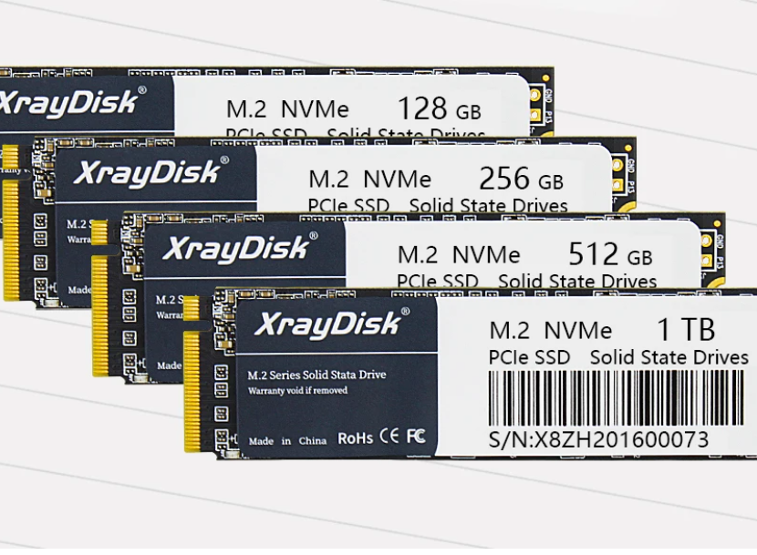 SSD 512ГБ Твердотільний жорсткий диск XrayDisk M2 NVME 512gb M.2 2280 PCIe 3.0 512Гб для ноутбука та ПК