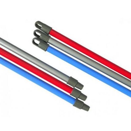 Кий (ручка) для швабри 120см метал синій KI-120 МАКСУС+, фото 1