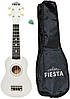 Укулеле сопрано Fiesta MH-21 White + (чохол, медіатор, струна), фото 2