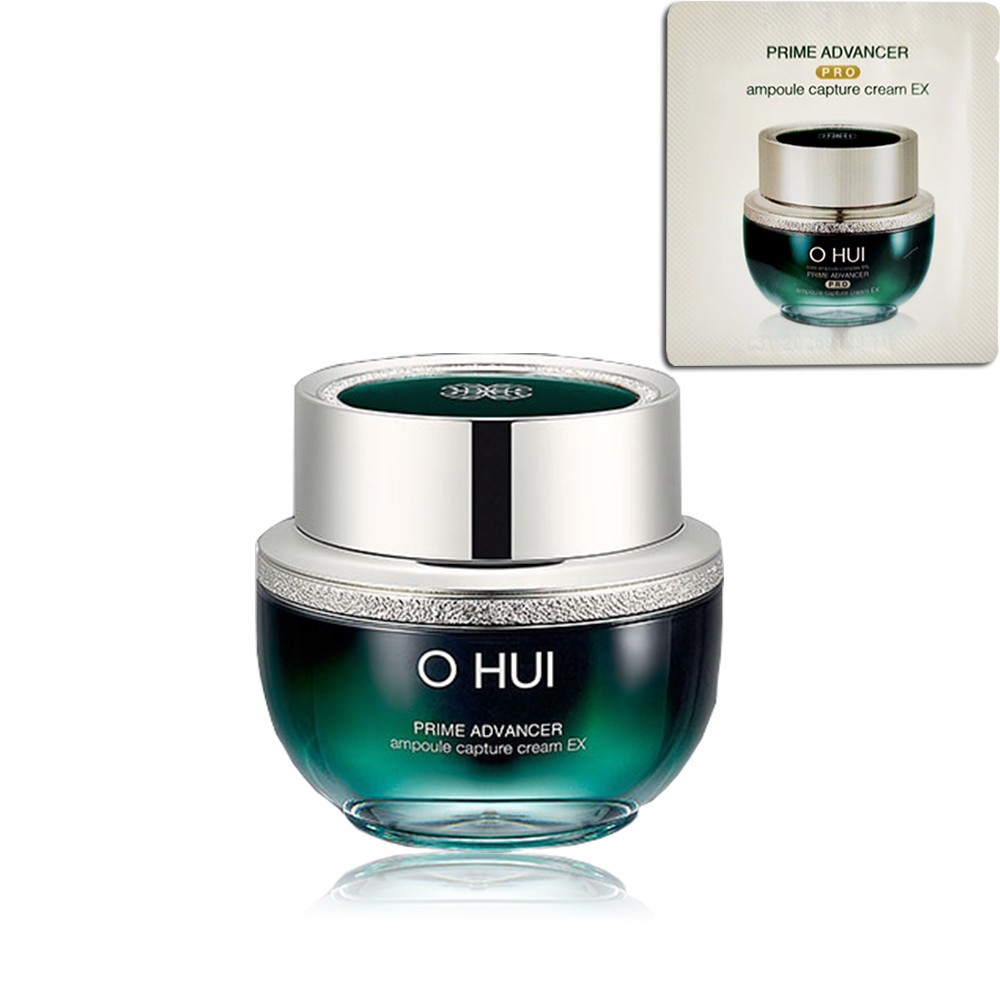 O HUI Prime Advancer Ampoule Capture Cream EX/ Висококонцентрований зволожуючий крем 1 мл