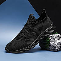 Кросівки сітка літні GTS чорні 43 р.