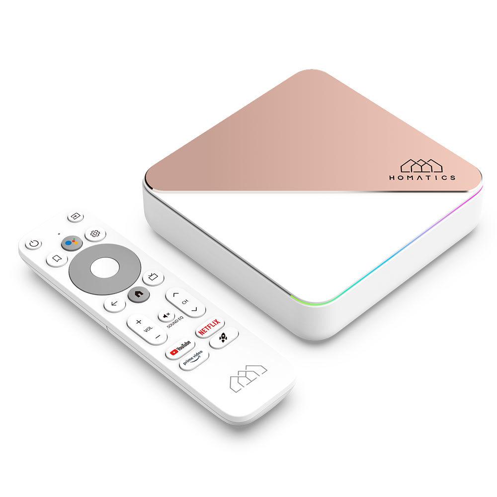 Смарт приставка Homatics Box R 4K Plus Android TV з сертифікацією Google і Netflix, фото 1