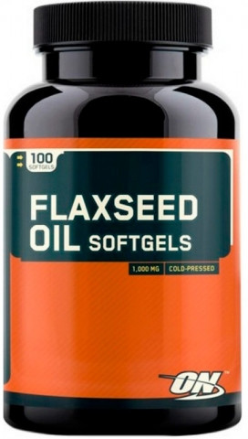 Flaxseed Oil Optimum Nutrition, 100 капсул