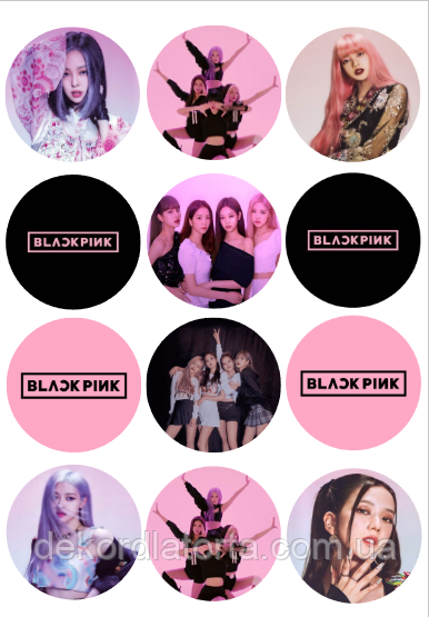 Вафельна картинка Blackpink №8280