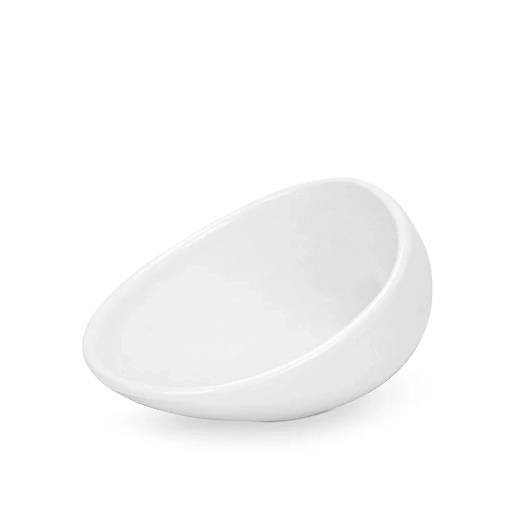 Блюдце "Horeca" 15х12х6.5см из фарфора Fissman