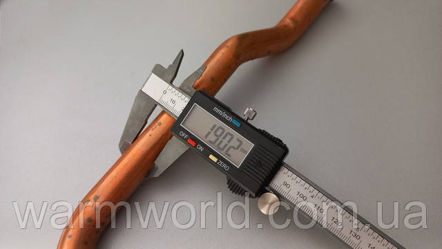 Диаметр трубки 19 мм Диаметр трубки 19 мм