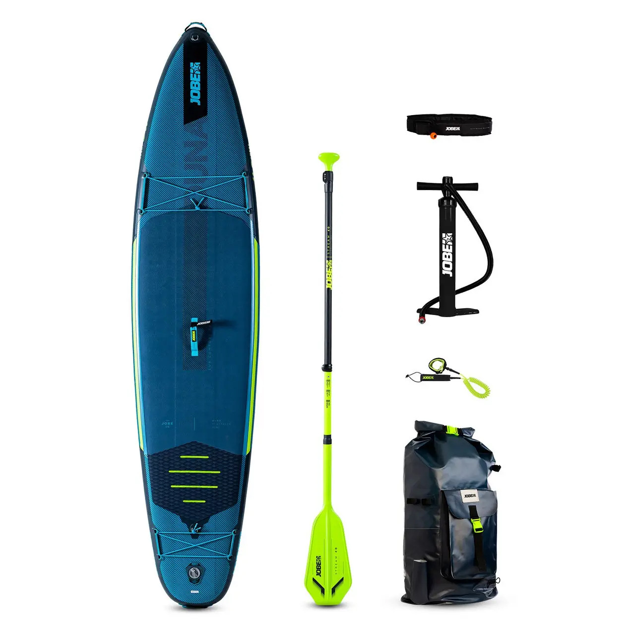 Сапборд Jobe Duna 11'6" Steel Blue — надувна дошка для САП серфінгу, sup board