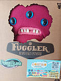 М'яка іграшка з зубами Фаглер смішні потворні монстри  Fuggler Funny Ugly Monster Burgundy FuggGlow, фото 3