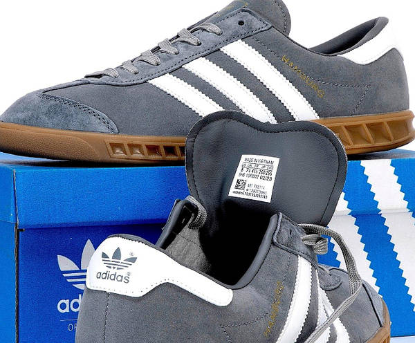 Adidas Hamburg Grey White Krosonavtik 2234696157