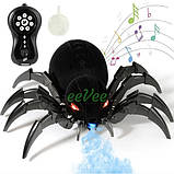 Павук на радіокеруванні пускає пар зі світлозвуковими ефектами (60569), фото 5