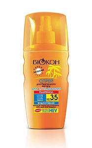 Спрей для дітей та дорослих для безпечної засмаги SPF 35 Біокон Sun Care 160 мл