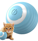Інтерактивна іграшка обертова кулька Pet Gravity для кішок і собачок, розумний м'ячик дразилка на акумуляторі, фото 10