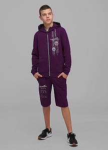 Костюм для хлопчиків дитячий спортивний підлітковий Турецький Jonas Фіолетовий Туреччина весна осінь літо школа