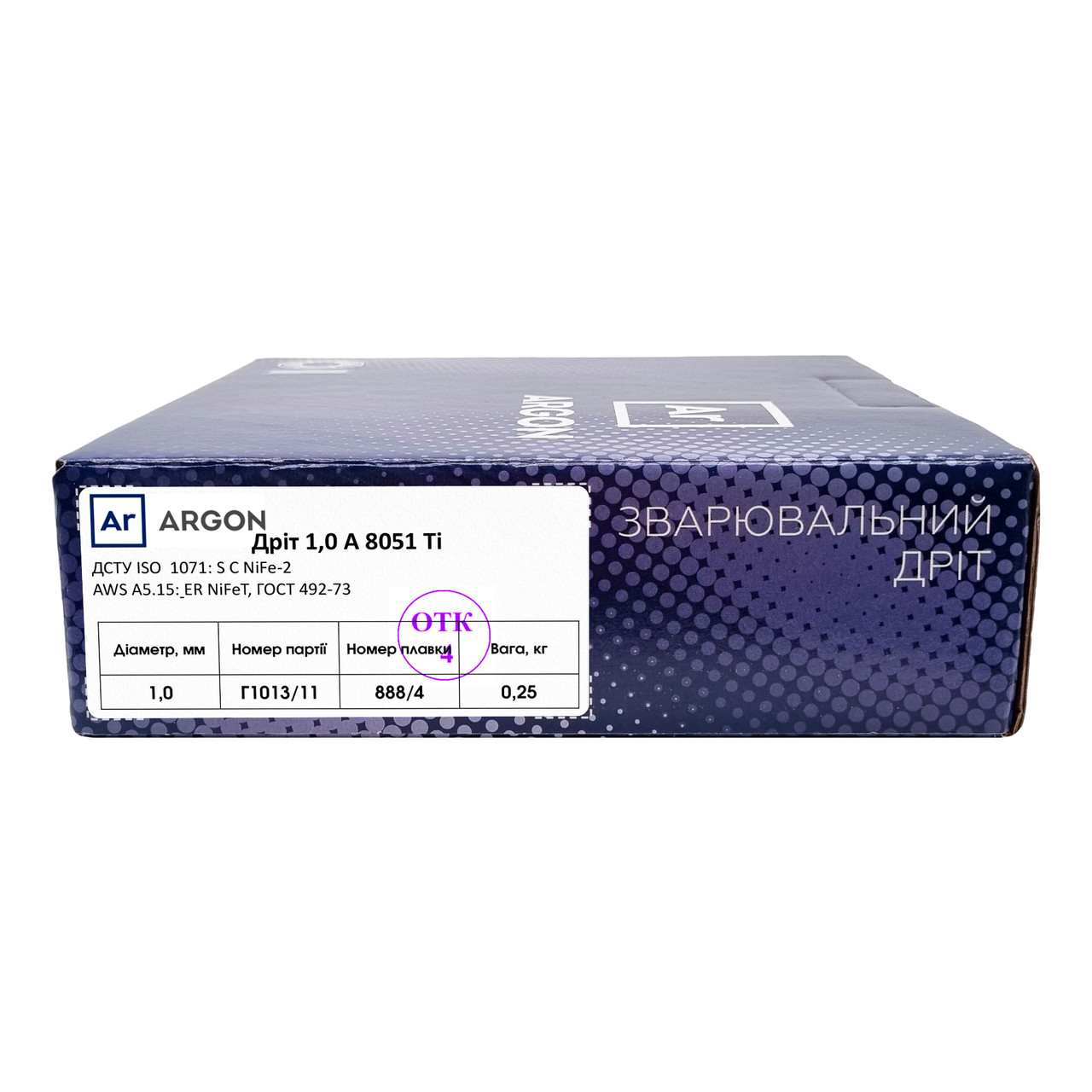 Дріт по чавуну Ф1,0мм UTP A 8051 Ti (аналог ПАНЧ-11) (котушка 0,25 кг), фото 1