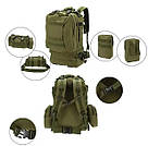 Тактичний похідний рюкзак Solve на 56 л D3-GGL-411 світлий піксель, фото 4