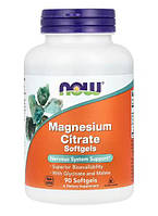 Магній NOW FOODS  MAGNESIUM Citrate 134 mg 90 капсул