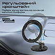 Автотримач для телефона магнітний Promate MagHoop-Lite Black (maghoop-lite.black), фото 4