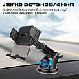 Автомобільний тримач для телефона Promate TransHold Black (transhold), фото 7