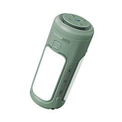 Ліхтар акумуляторний Promate Campmate-4 з Bluetooth колонкою та вбудованим повербанком на 6000 mAh Green (campmate-4)