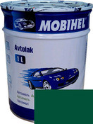Фарба Mobihel Алкід 394 Темно-зелена 1л., фото 1