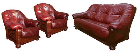 Комплект класичної меблів "Diaz" (Діаз). (3+1+1), фото 2