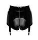 Шортики Noir Handmade F325 Glam suspender wetlook and vinyl shorts - XL  18+, фото 8