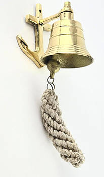 Бронзова ринда "Корабельний дзвін" d 5 см 2" 150 грам