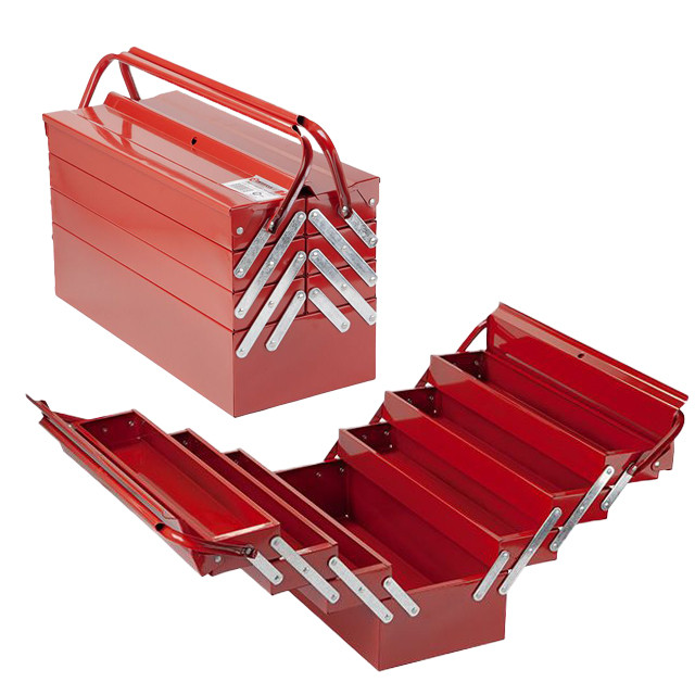 Ящик інструментальний металевий 450 мм, 7 секцій INTERTOOL HT-5047, фото 1