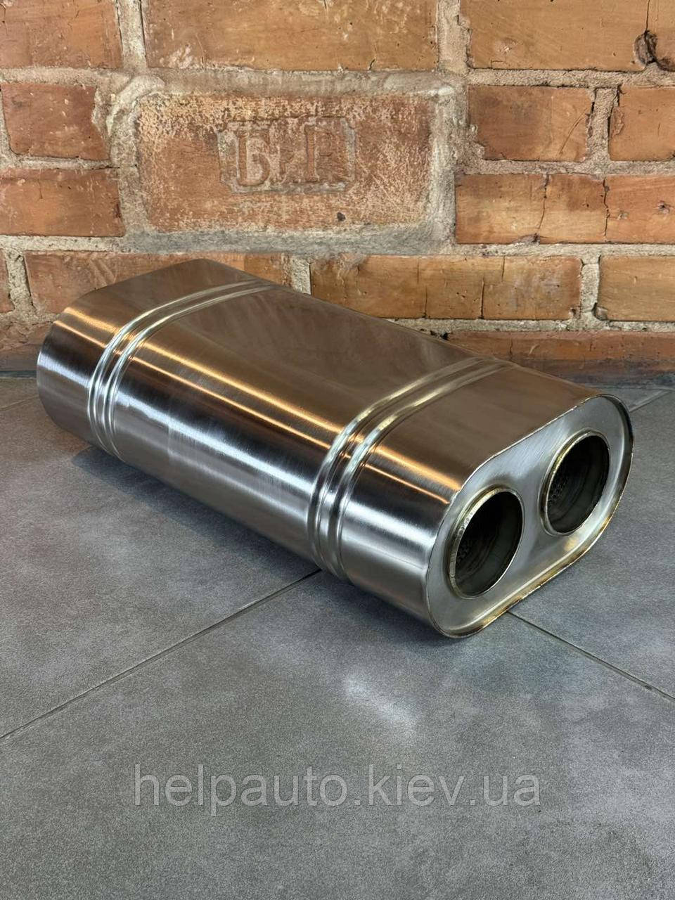 Резонатор 2х2 плоский Helpauto, фото 1