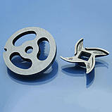 Ніж м'ясорубки Fama TS-22 та ковбасна решітка, фото 5