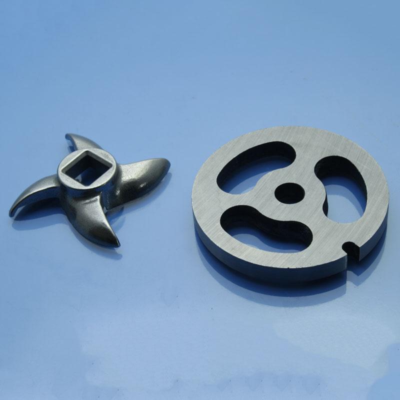 Ніж м'ясорубки Vektor AL-22C та ковбасна решітка, фото 1