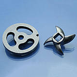 Ніж м'ясорубки Sirman TC-22 та ковбасна решітка, фото 5