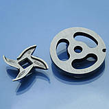 Ніж м'ясорубки Fama TS-22 та ковбасна решітка, фото 8