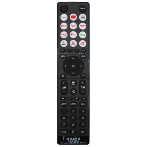Універсальний пульт для телевізора HUAYU RM-L1755 мультибрендовий, фото 1