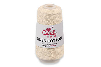 Candy-Yarn Linen Cotton, Натуральний No10