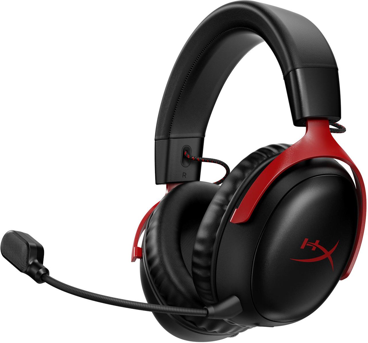 Навушники з мікрофоном HyperX Cloud III Wireless Black/Red (77Z46AA)